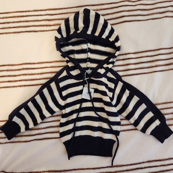 Lucy Sykes Baby Knit Striped Hoodie - Picture 2 of 7